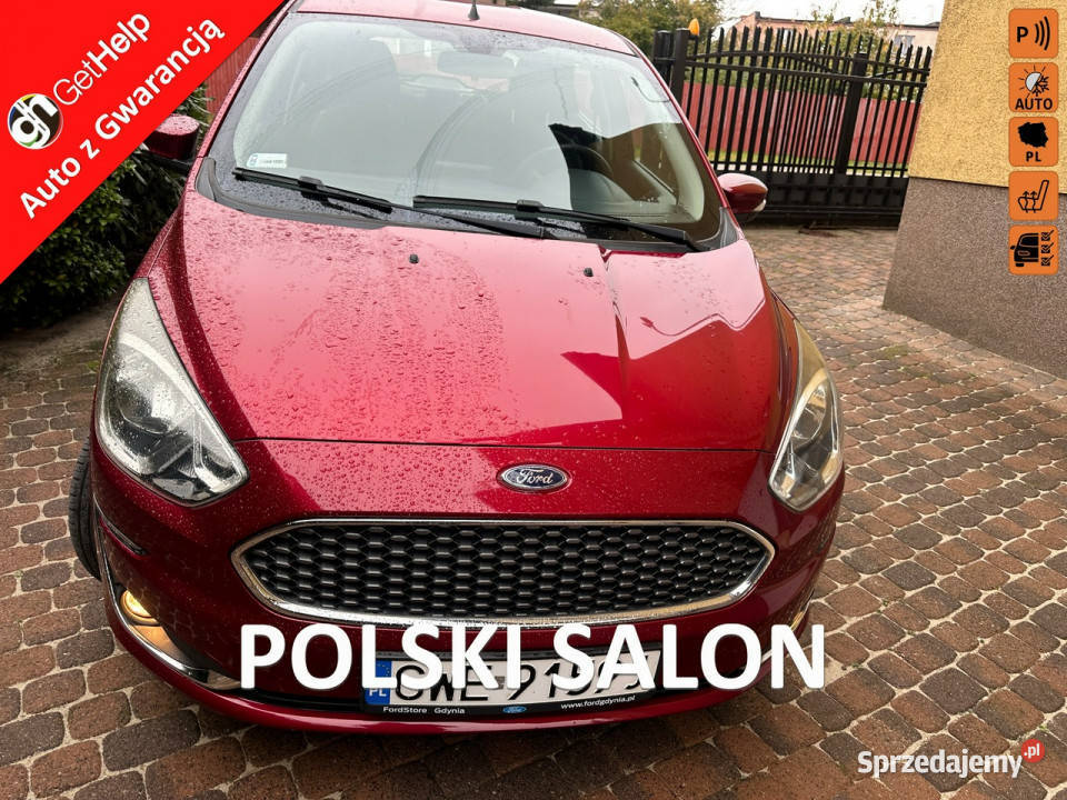 Ford Ka Polski salon rej 19podg szyba czołówa i