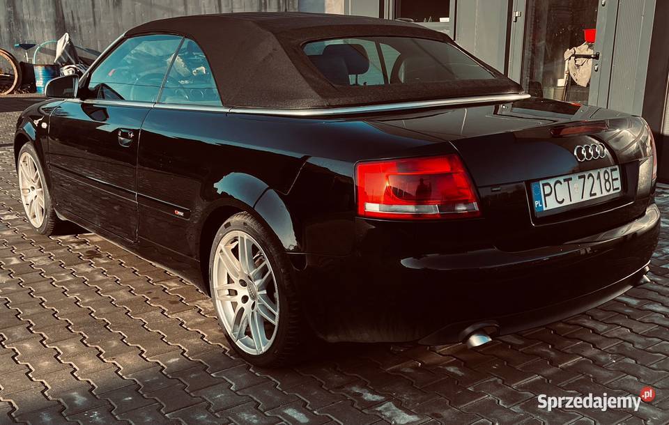 Audi A4 B7 20 140 TDI Cabrio Sline Czarnków sprzedam