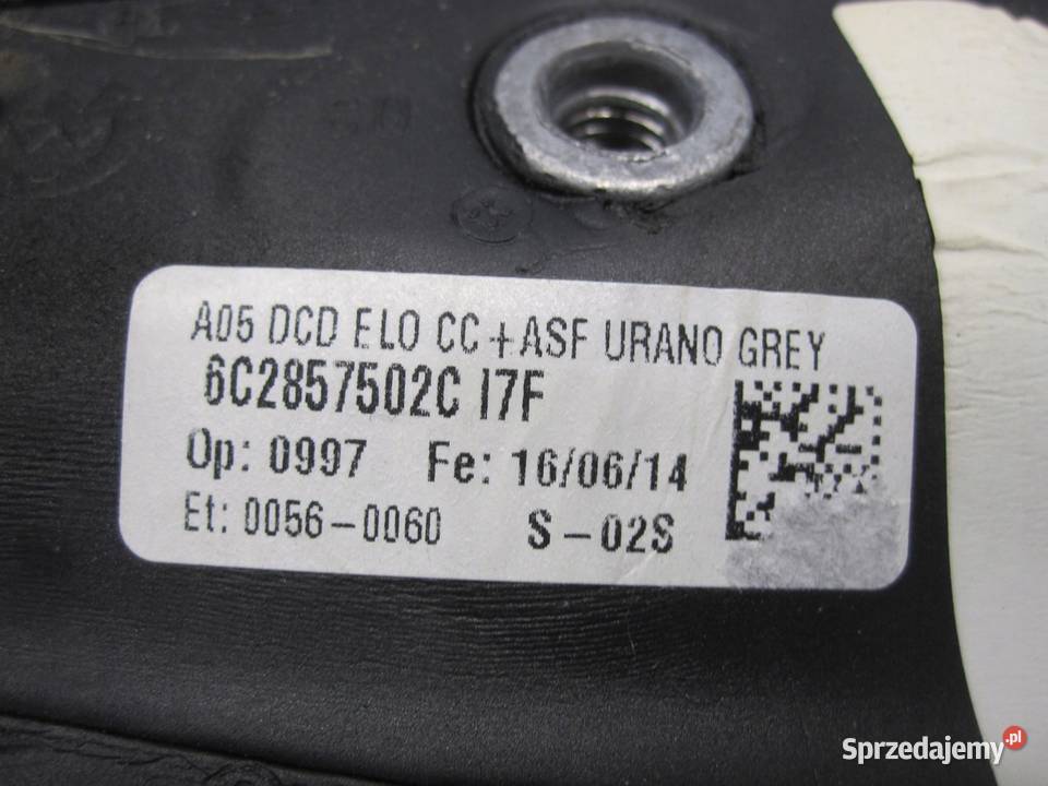 VW POLO 6R 16r lusterko prawe ANGLIK 6 PIN świętokrzyskie Kielce sprzedam