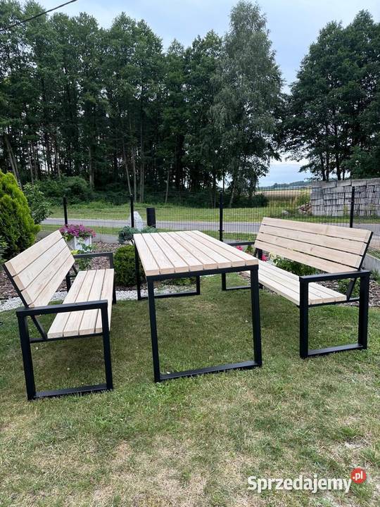 Meble ogrodowe zestawy mebli styl loft wielkopolskie Grabów nad Prosną