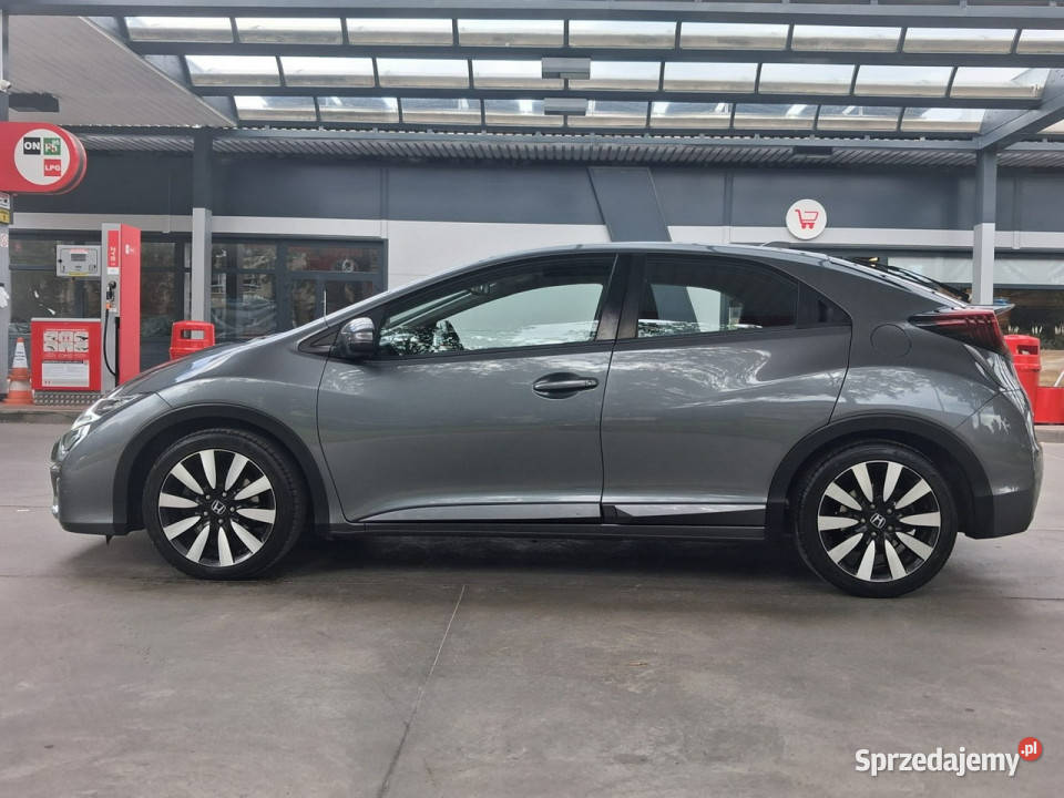 Honda Civic Bezwypadkowy bogata wersja czujnik zmierzchu śląskie