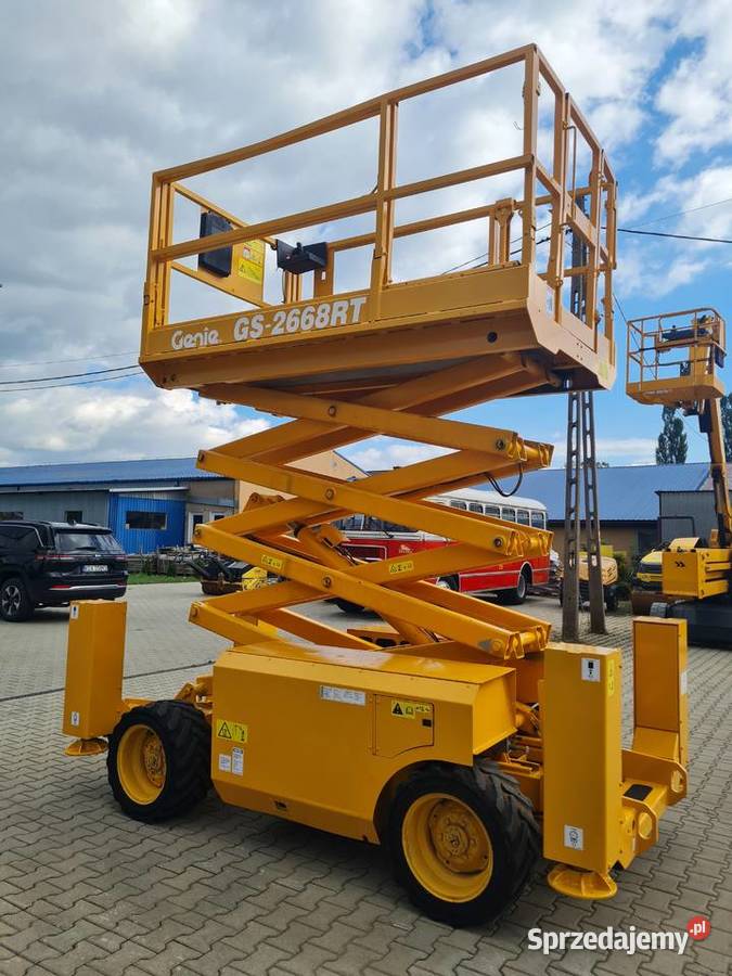 Podnośnik nożycowy spalinowy Genie GS2668RT wys małopolskie Dąbrowa Tarnowska