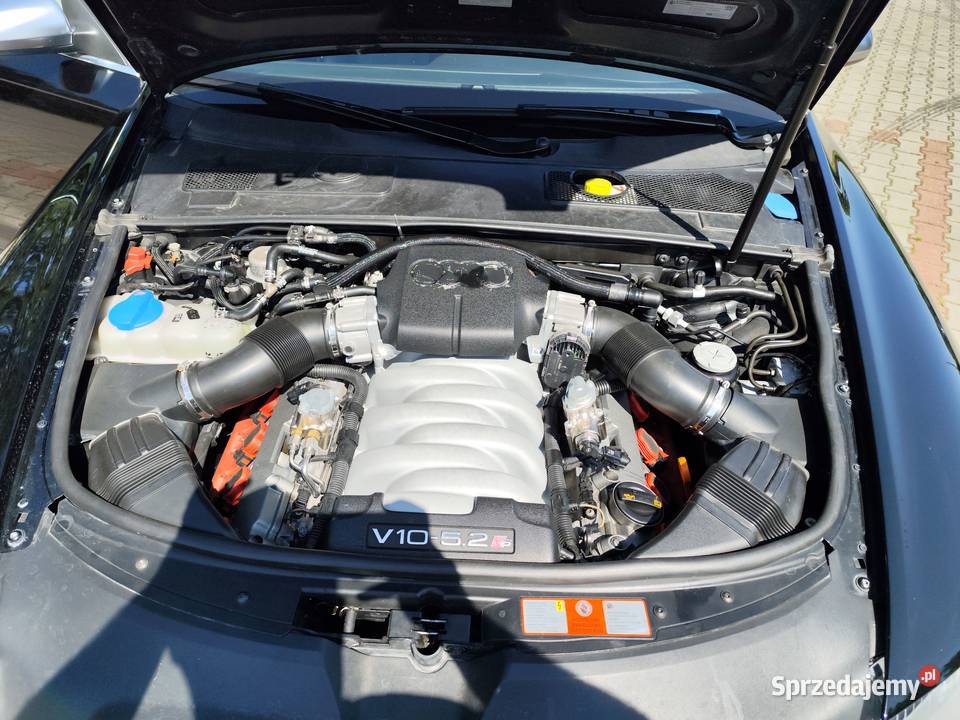 Audi S6v10 Czern fortepianowa Zadbana Mozliwa tuner TV Bełcząc sprzedam