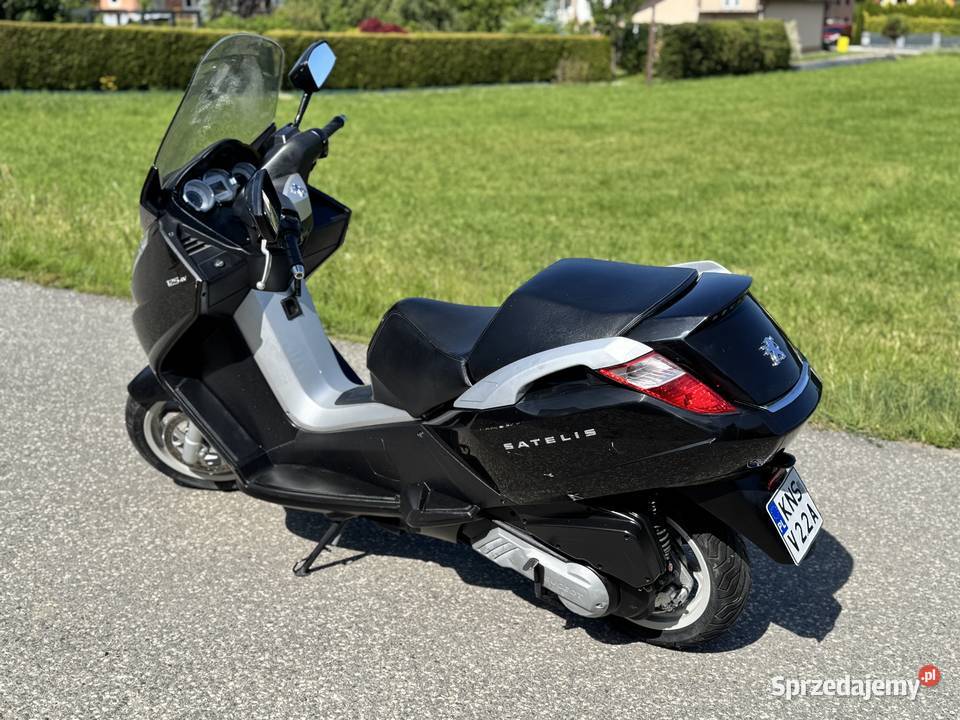 Skuter Peugeot Satelis 125 kat B Rok produkcji 2010 Peugeot małopolskie Nowy Sącz