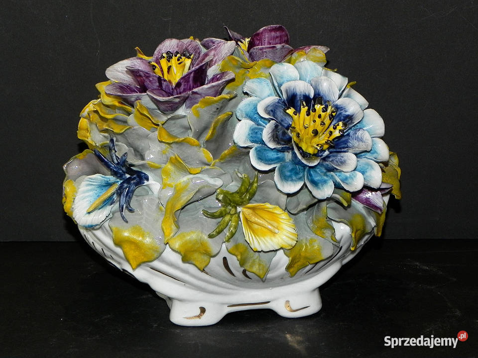 Porcelana Roceram Aranżacja kwiatowa Wazon 35 do Środa Wielkopolska sprzedam