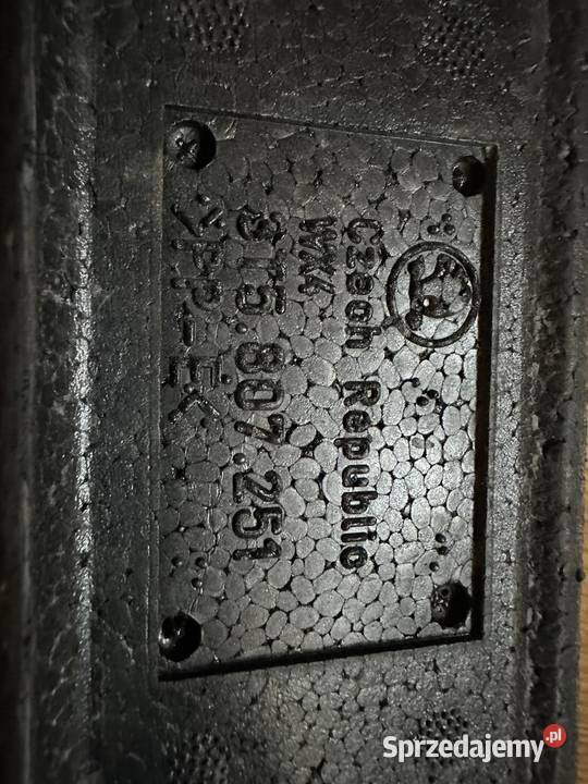 Nakładka na tylną belkę Skoda SuperB II Poznań sprzedam