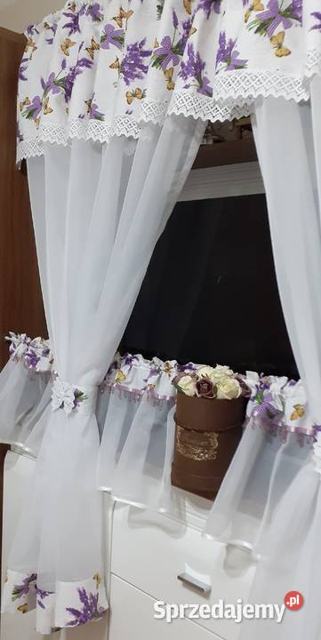 Firany lawenda mazowieckie Mława