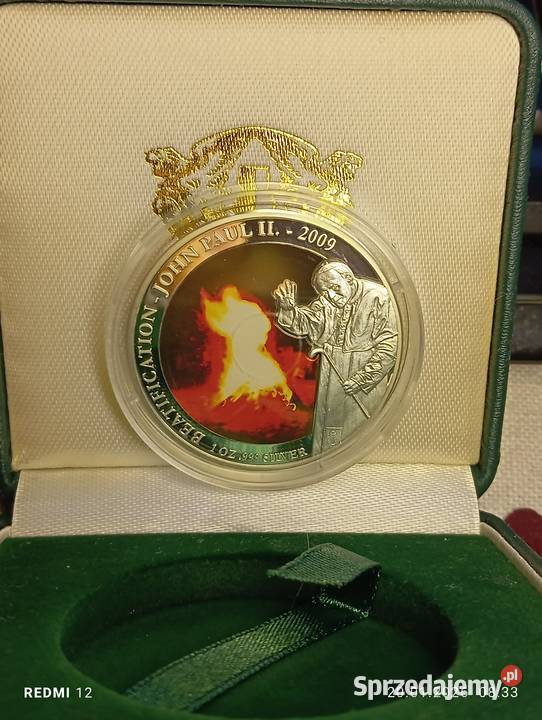 2 2000 Wyjątkowa moneta 5 dolarów Cud Warszawa