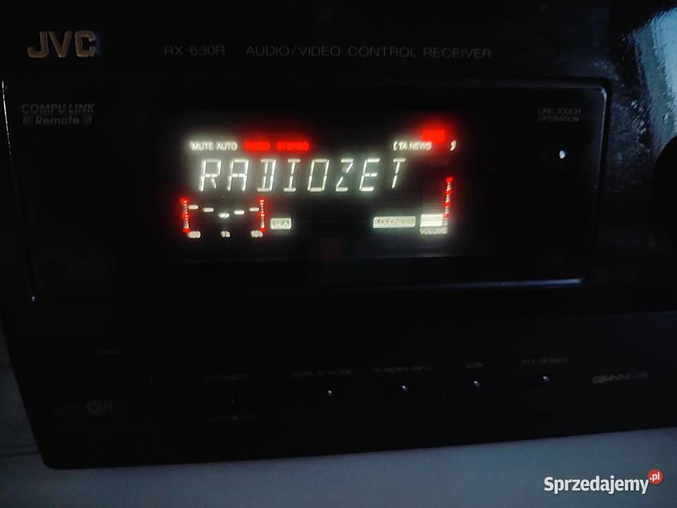 JVC RX630R dolby pro logic RDS280W