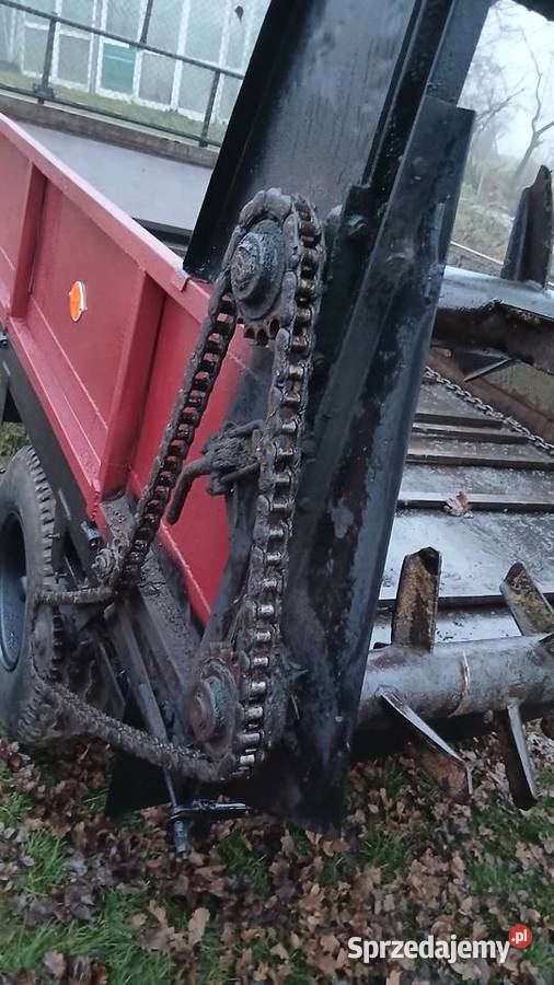 Rozrzutnik Obornika Jednoosiowy 35t Stan