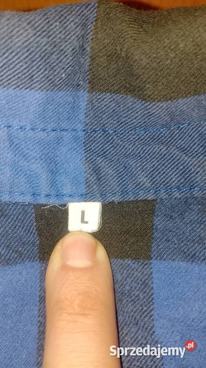 Koszula flanelowa rozmiar L Rozmiar L Czarzyzna