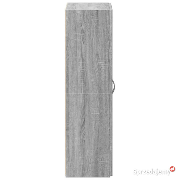 Szafka na dokumenty szary dąb sonoma 60x32x115 Warszawa