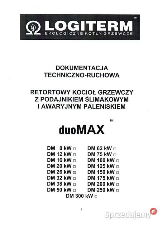 Piec ekogroszek Pellet 26 kW 4 letni Sprzedam Łódź sprzedam