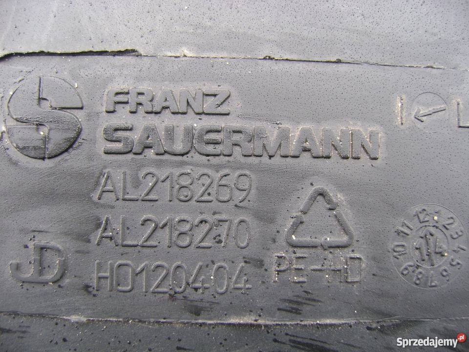 ZBIORNIK PALIWA JOHN DEERE AdBlue DIESEL BAK AL Śliwnik