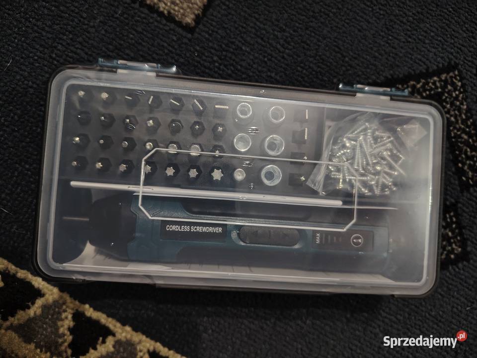 Wkrętak elektryczny z końcówkami śrubokręt Kielce