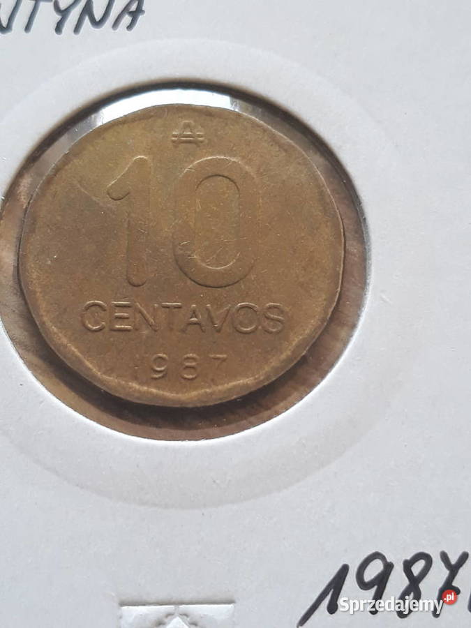 10 Centavos Argentyna 1987 r Konin