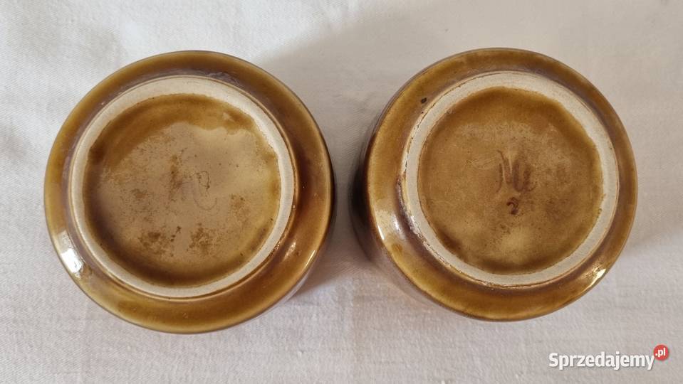 2 miseczki porcelit Mirostowice vintage beżowy mazowieckie Warszawa sprzedam