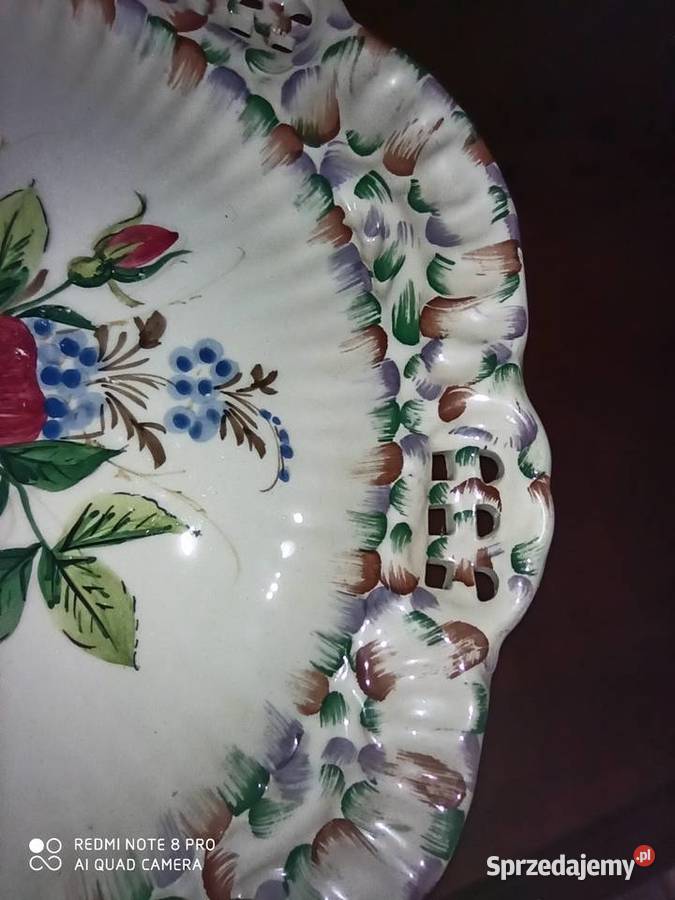 Bajeczna patera ręcznie malowana Made in Italy Gdańsk