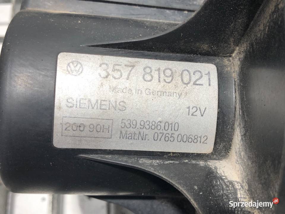 DMUCHAWA NAWIEWU VW TRANSPORTER T4 357819021