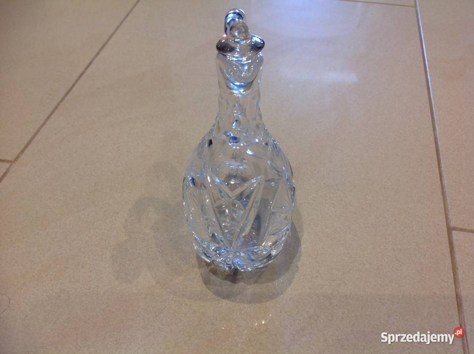 Karafka Kryształowa na Ocet Oliwe Nowa Sól sprzedam