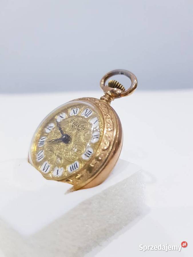 Stary nakręcany zegarek Selecta de Luxe SWISS