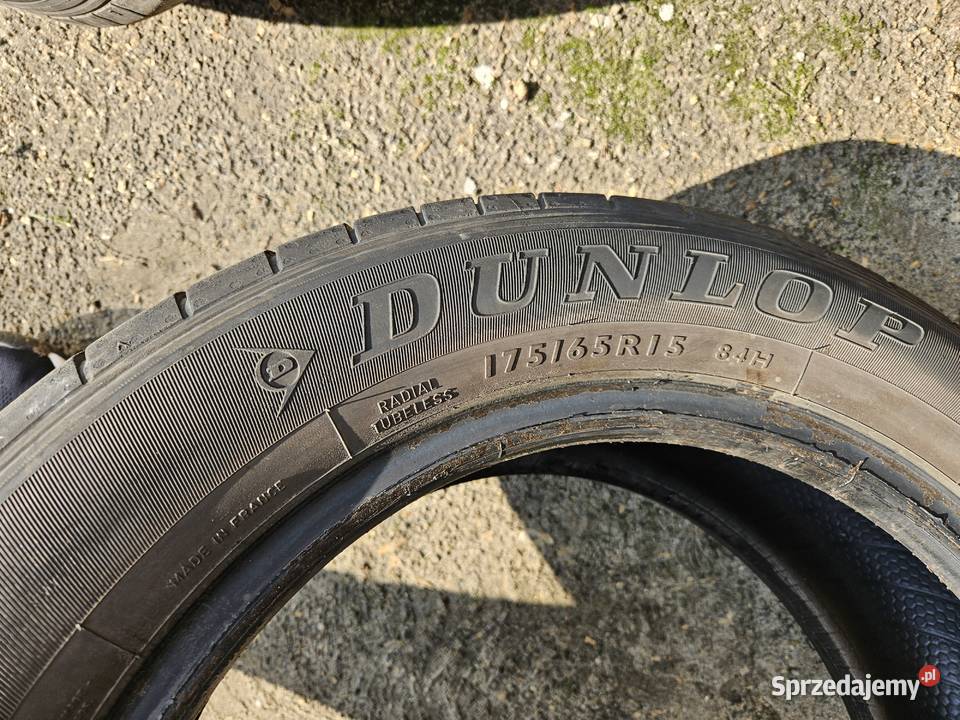 Opony letnie 17565R15 Dunlop Sp Sport Samochodowe sprzedam