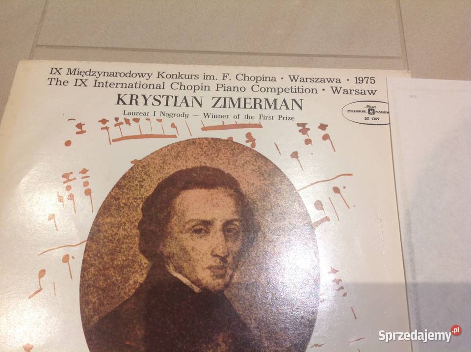 Płyta Fryderyk Chopin Kronika Konkursu Krystian Nowa Sól