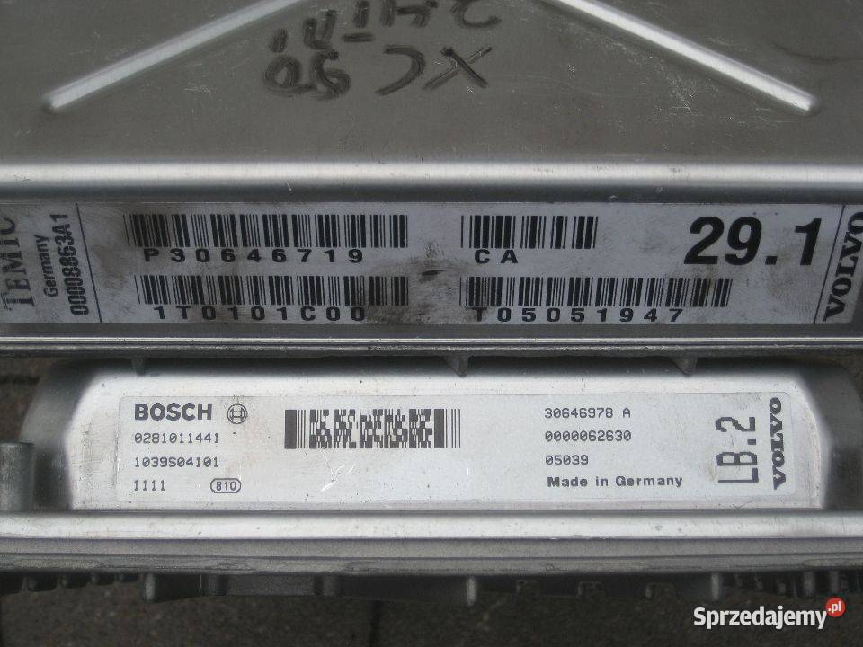 volvo xc90 24 tdi 163 komputer zestaw startowy Rakoniewice