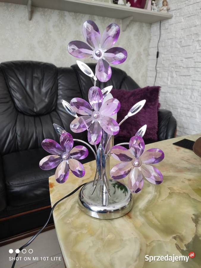 Piękna lampka krysztalowa Żary