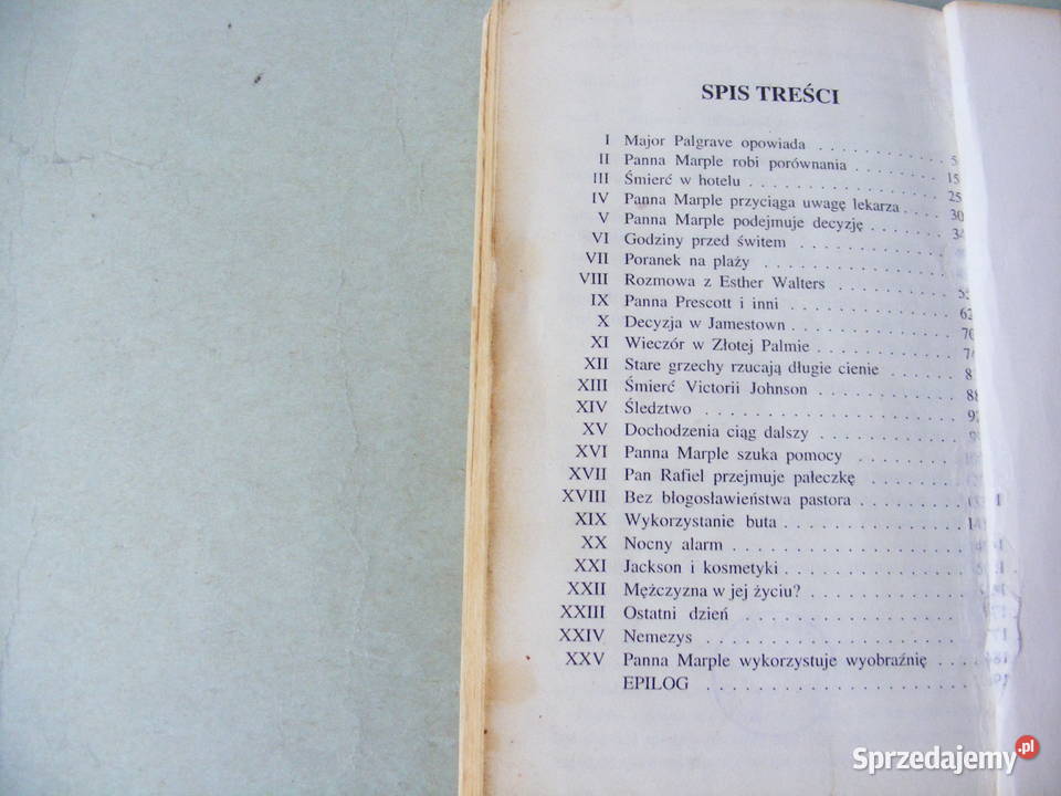 Christie Kieszeń pełna żyta Detektywi Trzecia Oborniki Śląskie