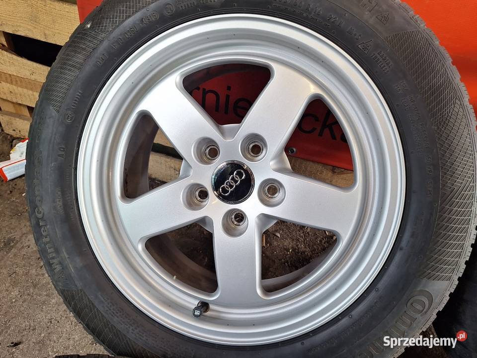 Alufelgi 5x112 16 ET35 AUDI 100 A3 A4 B5 B6 A6 kujawsko-pomorskie Choceń