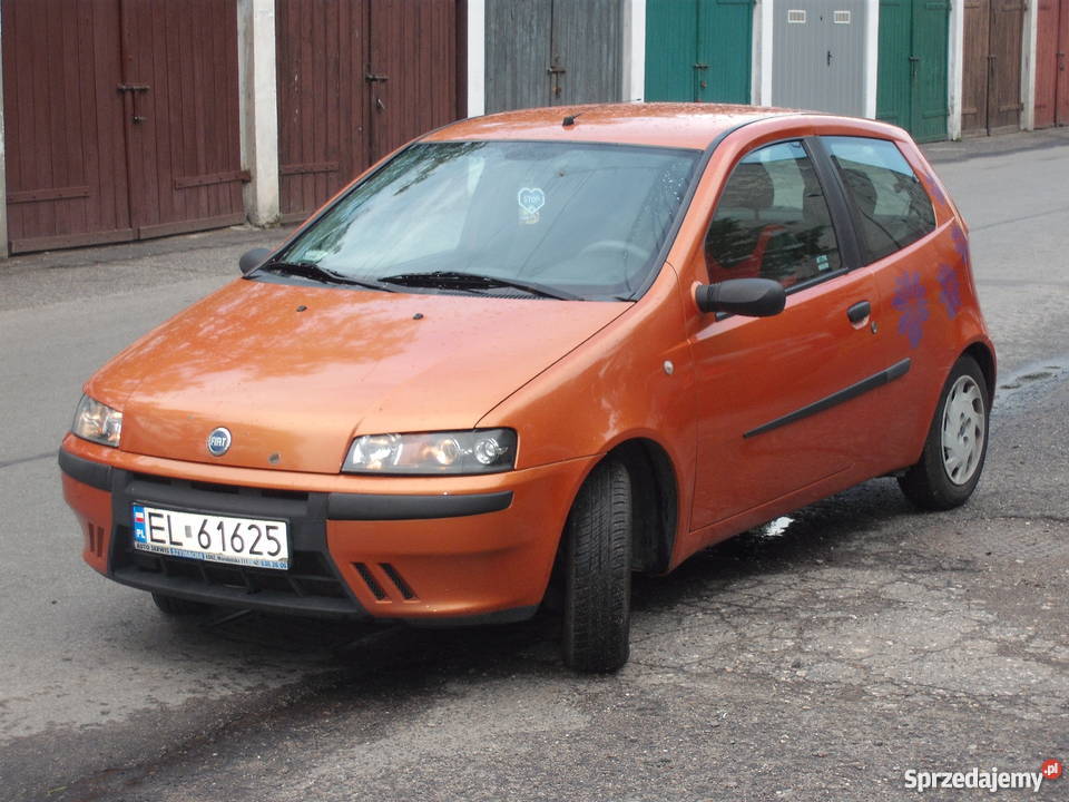 Okazyjnie Fiat Punto 12 wersGO wspomaganie Rok produkcji 2001 Samochody osobowe łódzkie
