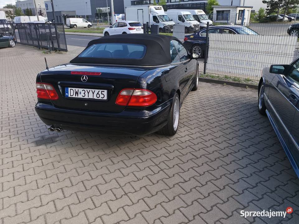 Mercedes CLK W208 55 AMG Cabrio automatyczna Wrocław