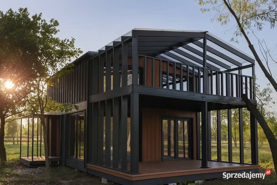 Domek 35 m pow zabudowy działka 1000 m Nieruchomości Leoncin sprzedam