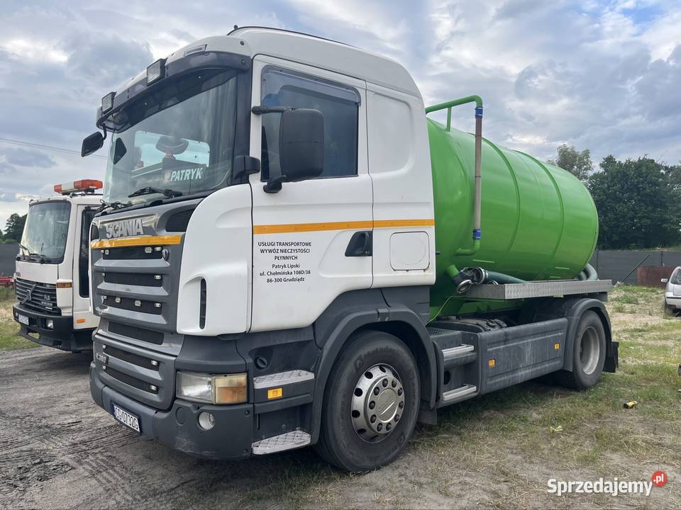 Scania R 380 szambiarka asenizacyjny beczkowóz 380KM Grudziądz