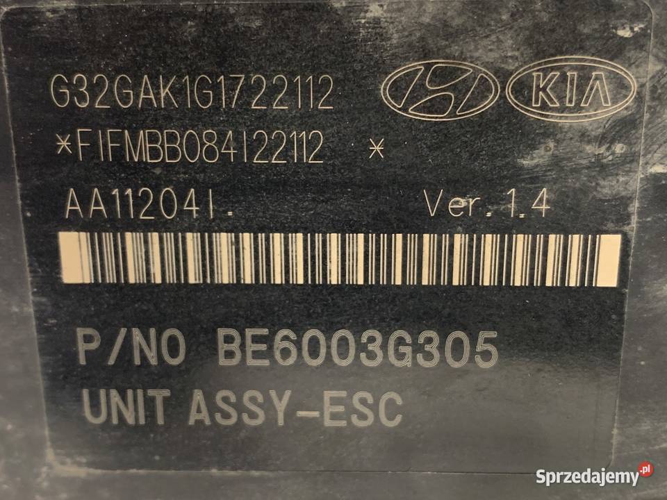 POMPA ABS KIA OPTIMA 589202T530 17 136