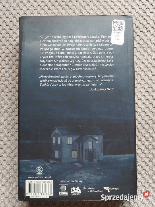 Spokój duszy Camilla Grebe sa Trff Kraków