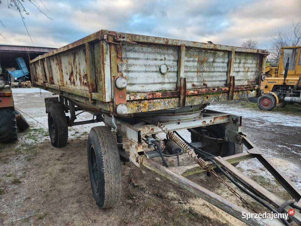 Przyczepa D47 z dokumentami Pomiary sprzedam
