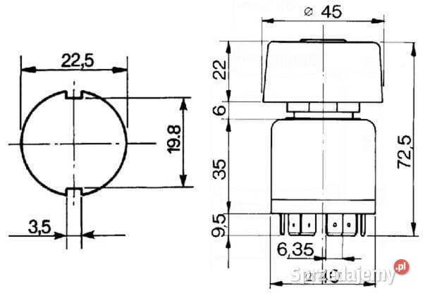 Włącznik świateł 23108000