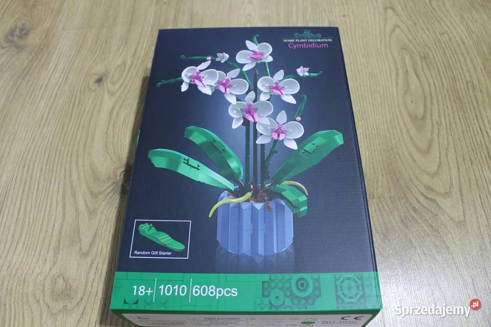 Klocki Konstrukcyjne Kwiaty Orchidea Storczyk Mrągowo