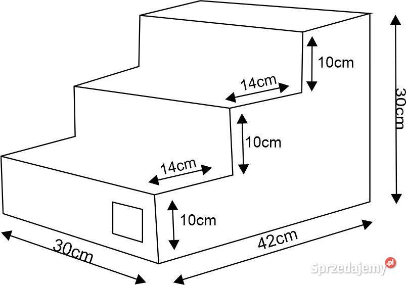 Schody psa kota 30 3 stopnie Mosina