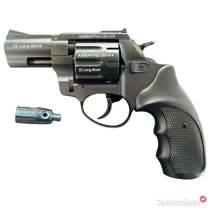 Rewolwer hukowy ZORAKI 6mm CZARNY 100 naboi LONG Poznań