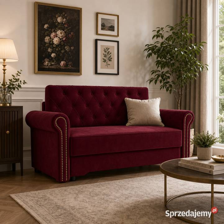 Amerykanka Kanapa Rozkładana Sofa Kliny