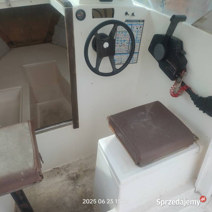 Łódź motorowa clear liner 595 honda 50 czyeros Pozostałe Hajnówka sprzedam