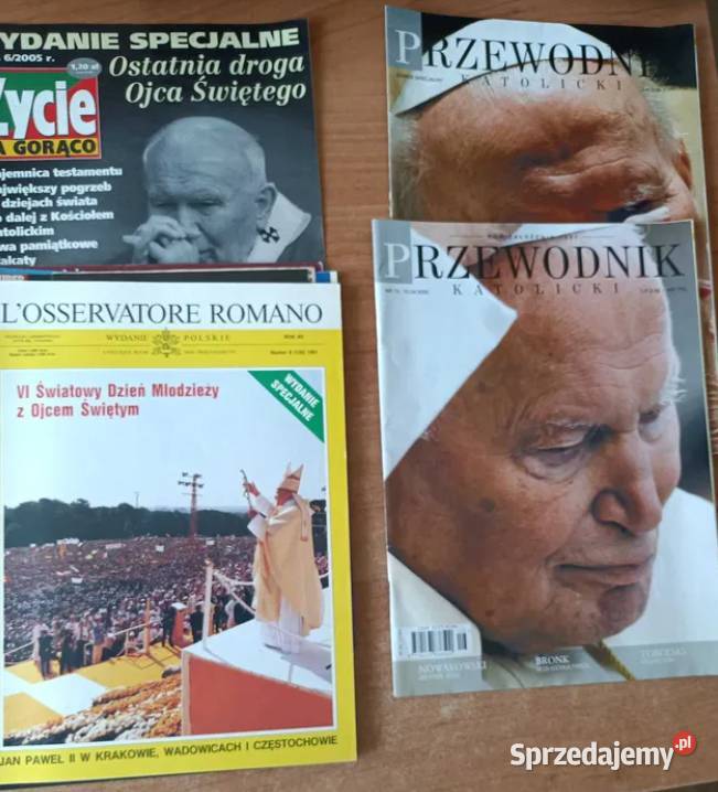Księga świętych Jan Paweł II Cuda Jana Pawła II Wolsztyn sprzedam