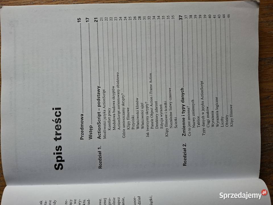 ActionScript FLASH Efekty specjalne Bill Sanders Rok wydania 2001 Kultura i Rozrywka Kraków