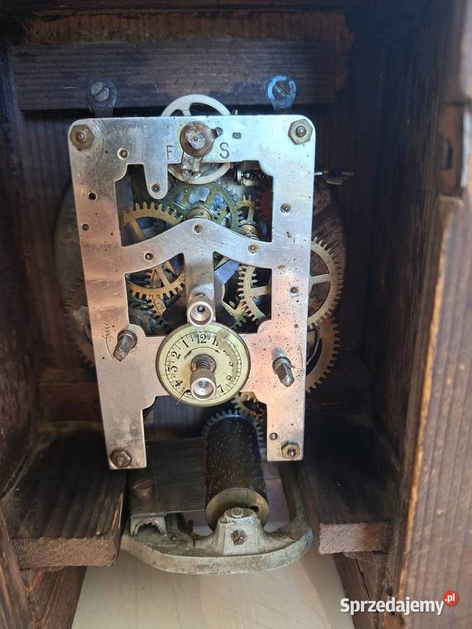 Francuski zegar kapliczka z pozytywką Rzeszów