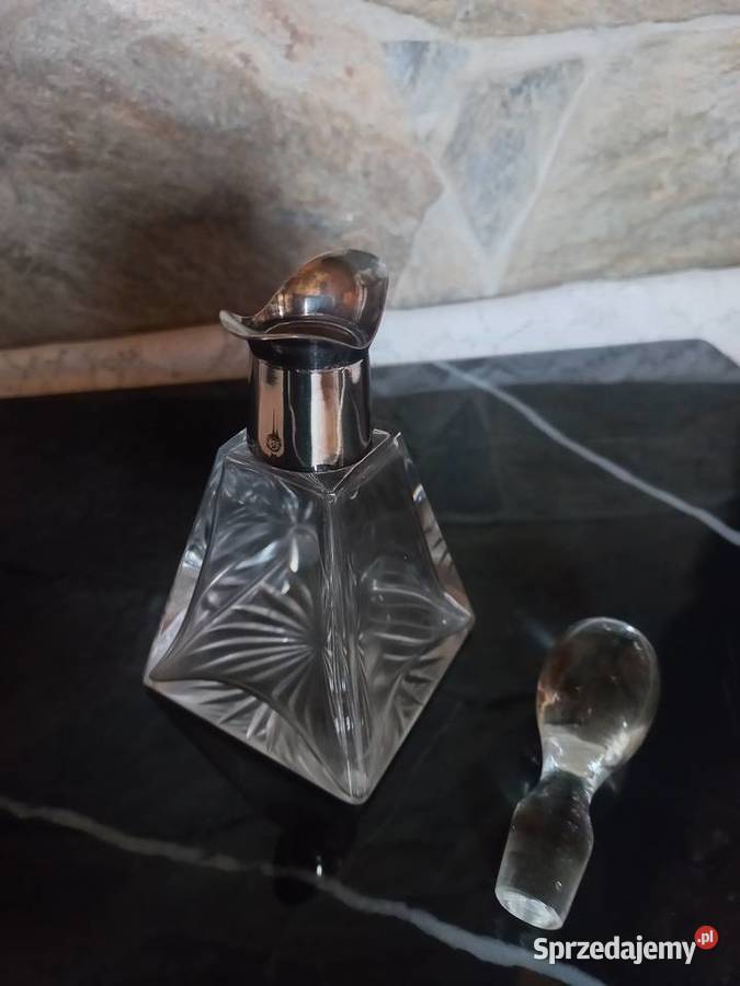 Karafka na ocet olej plater Krupp Toruń