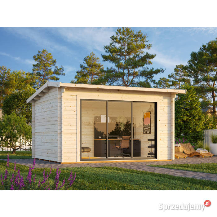 Drewniany domek ogrodowy Ines SLIDE 111 m2