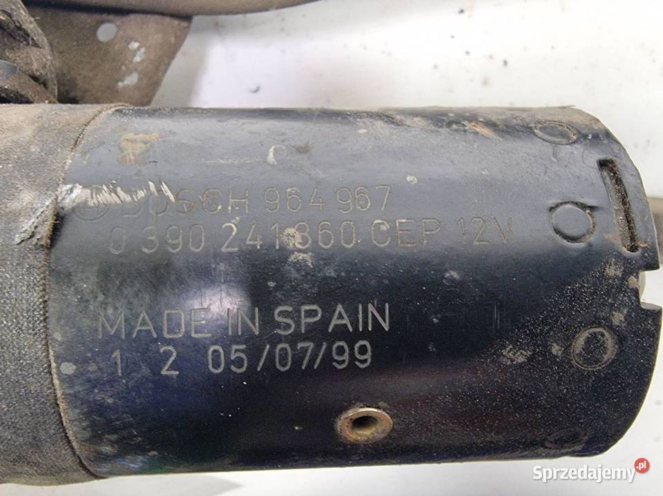 MECHANIZM WYCIERACZEK PRZÓD PEUGEOT 206